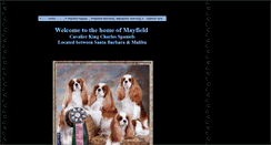 Desktop Screenshot of mayfieldcavaliers.com